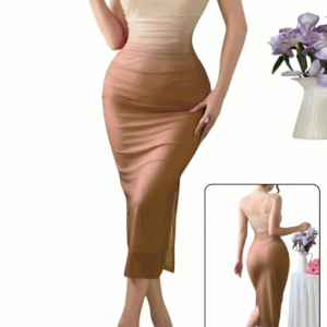 فستان سهرة ناعم بقصة "بوديكون"