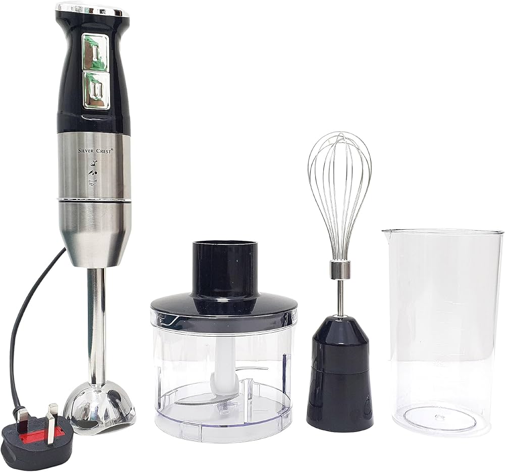 هاند بلندر سيلفر كريست 4 في 1 – خلط، خفق، تقطيع وطحن بسهولة - الصورة 2
