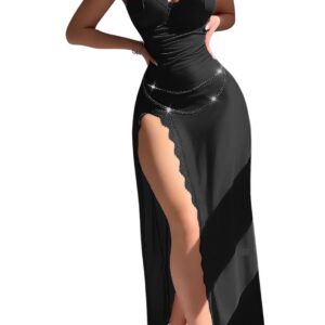 لانجري فستان طويل